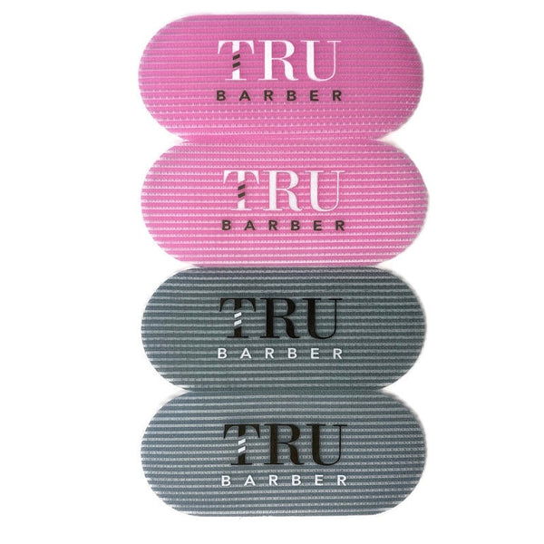 TruBarber Hair Grippers 2 Colors Bundle (Pink/Gray)